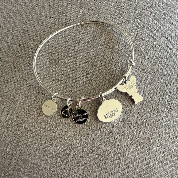 Alex and Ani RARE Collector-Grade FRIENDS “You’re My Lobster” Duo Bangle - NWOT - Picture 5 of 6